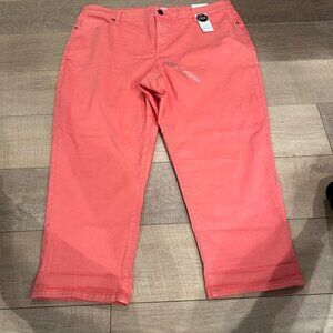 Lane Bryant Coral Ankle Pants